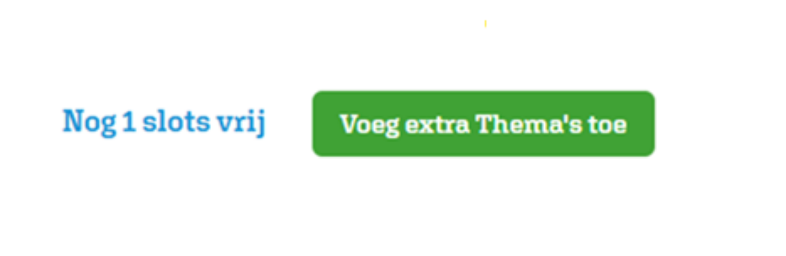 Voeg extra thema toe